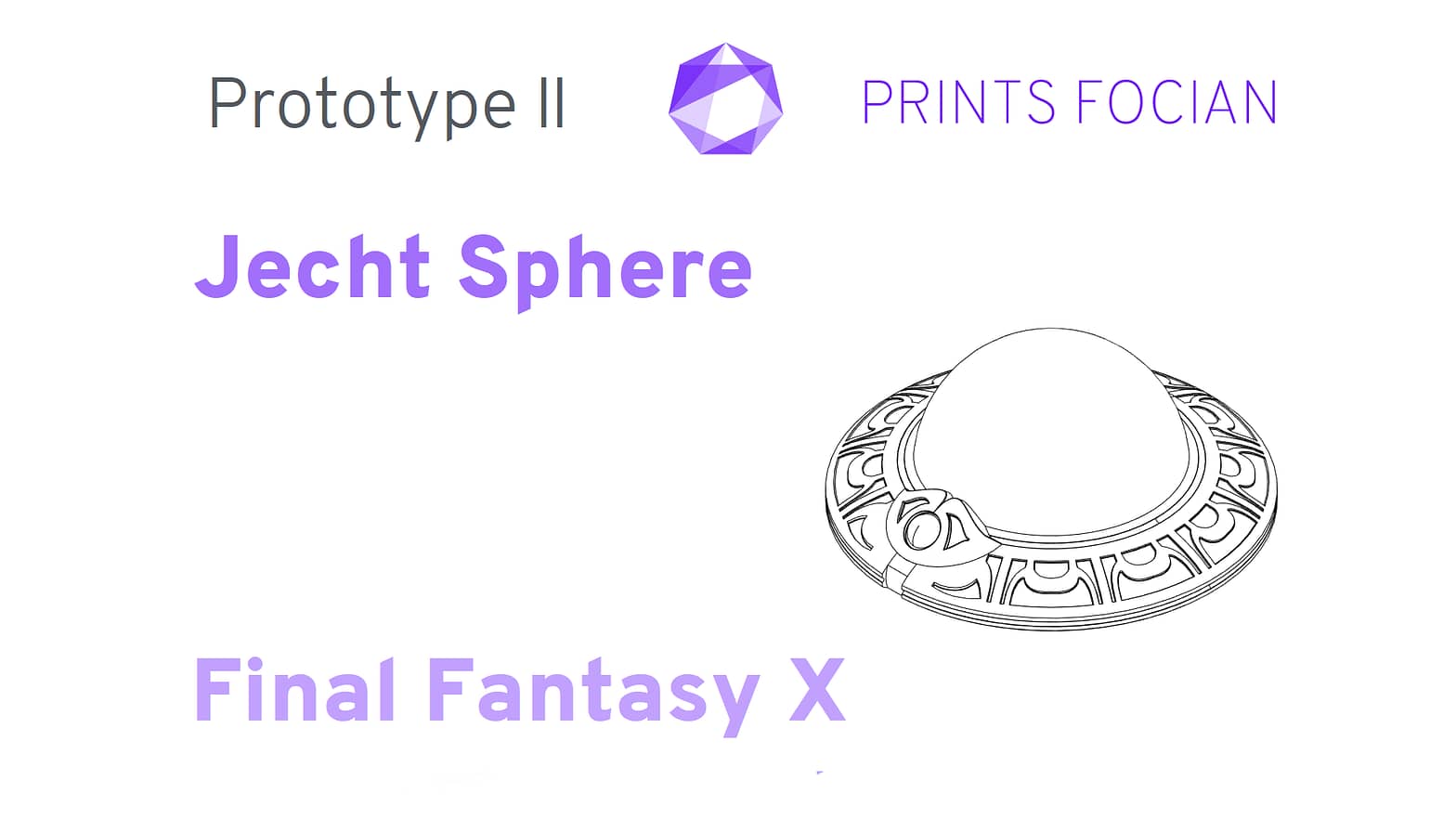 Prints Focian Jecht Sphere Final Fantasy X Prototype II