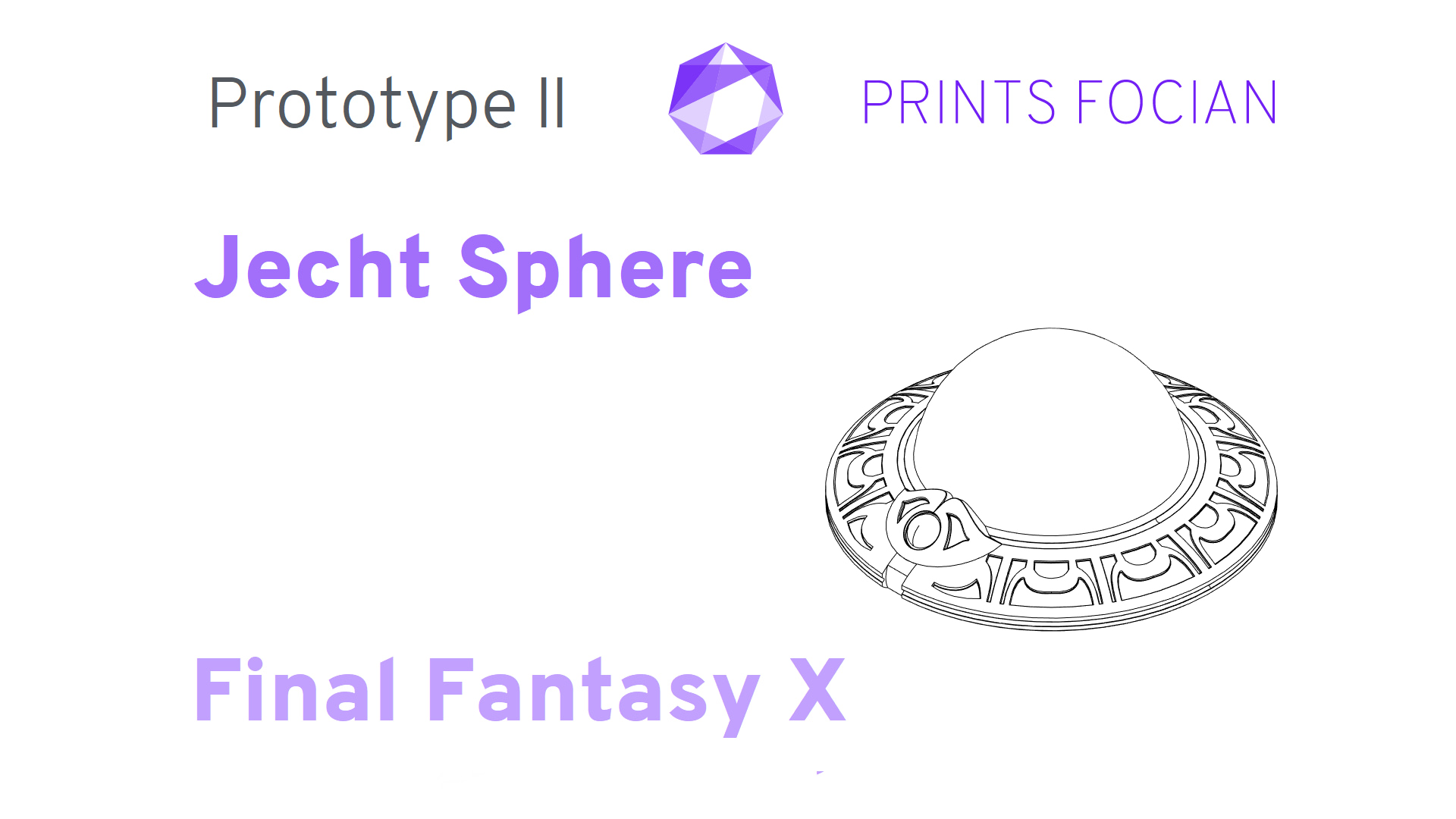 Prints Focian Jecht Sphere Final Fantasy X Prototype II