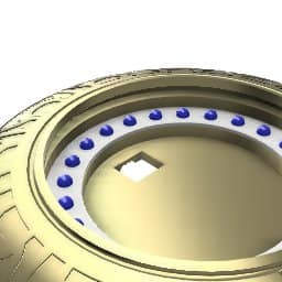 Render of ring and led ring.