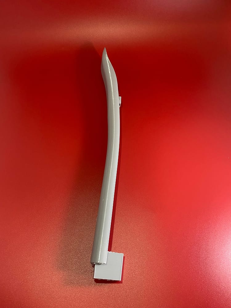 Yones Azakana Sword Raw Build Spine 1 in grey PLA