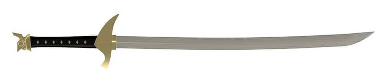 A complete render of Yones Wind Sword