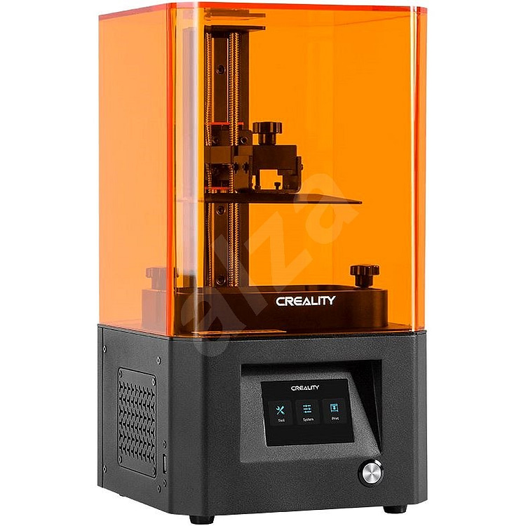 Creality LD-002R resin printer with a white background